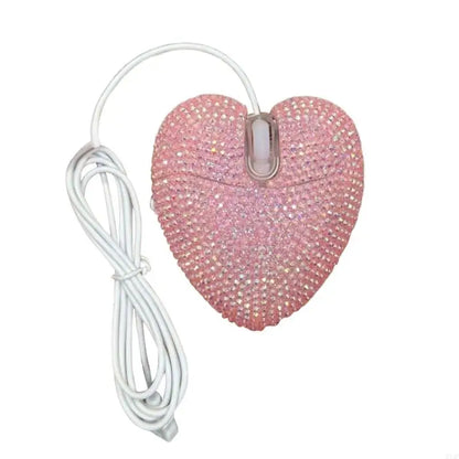 Forma corazón mouse inalámbrico mouse ergonómico para comodidad adecuada para todos los usuarios para establecer x7JC