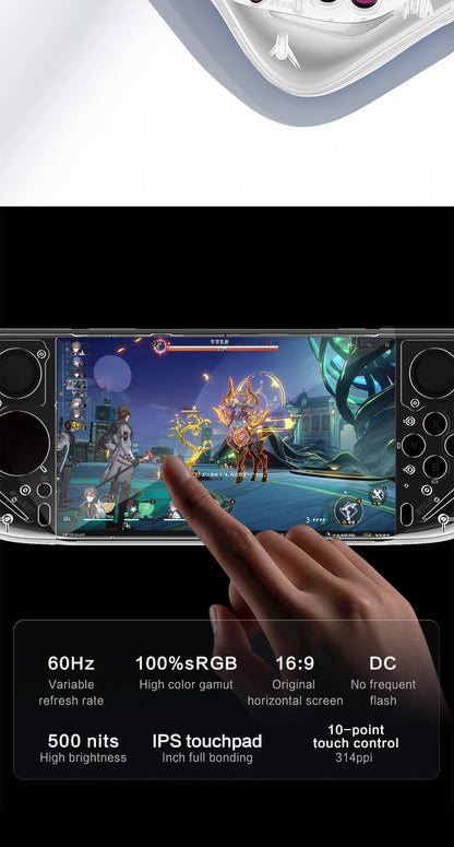 2025 E6MAX Android prácticos jugadores de juegos portátiles pantalla táctil de 8 núcleos y 64 bits 4 + 32GB Retro nostálgico máquina de juego de pantalla de 5 pulgadas