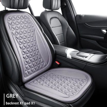 Funda Universal 3D para asiento de coche, alfombrilla protectora, cojín suave, diseño convexo Y, conjunto completo para la mayoría de los coches, accesorios interiores, almohadilla para asiento