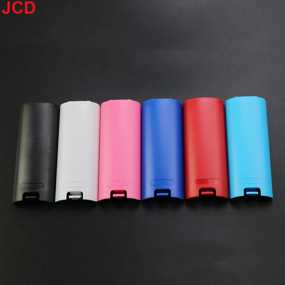 JCD 1 Uds controlador de juego inalámbrico funda de batería contraportada para Wii Gamepad remoto agarre funda de batería