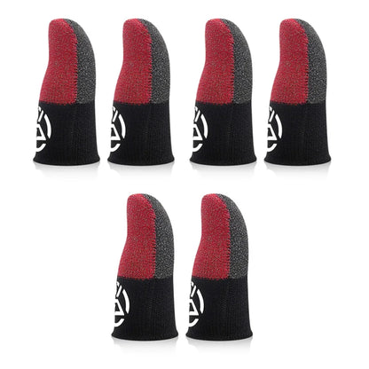 1-20 pares de guantes para el pulgar transpirables con funda para el dedo para móvil, a prueba de sudor, antideslizantes, controlador de pantalla táctil, cubierta para el dedo para juego PUBG
