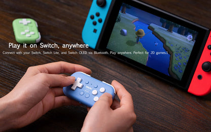 8bitdo-mando inalámbrico Micro Bluetooth para Nintendo Switch, controlador de juego para Windows, Android, macOS, iOS, iPadOS, Raspberry Pi