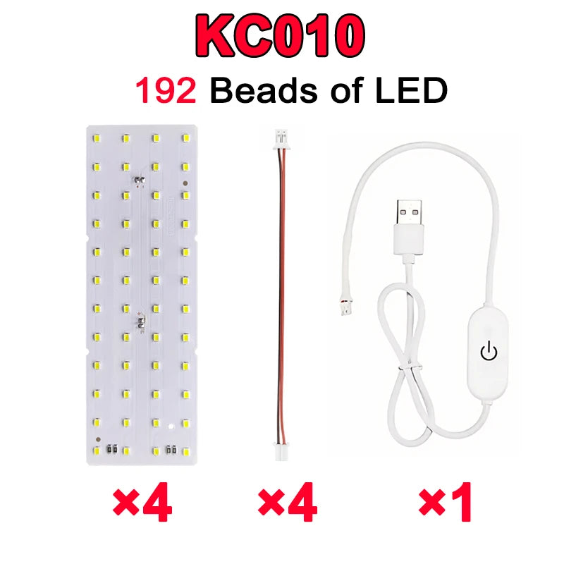 Para Bambu Lab Kit de lámpara Led 001 Hardware piezas de impresión 3d Kit de luz Bambulab modelo de piezas de luz Led