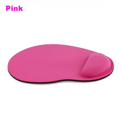 Alfombrilla de ratón ergonómica para reposamuñecas, soporte cómodo para la muñeca, antideslizante, suave, para PC, ordenador portátil