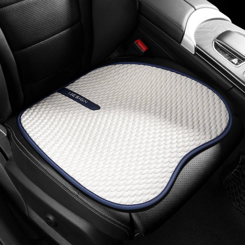 Funda Universal para asiento de coche, fundas de asiento transpirables de seda helada para las cuatro estaciones, funda protectora para asientos frescos, accesorios para coches