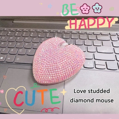 Forma corazón mouse inalámbrico mouse ergonómico para comodidad adecuada para todos los usuarios para establecer x7JC