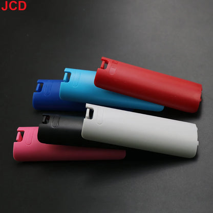 JCD 1 Uds controlador de juego inalámbrico funda de batería contraportada para Wii Gamepad remoto agarre funda de batería
