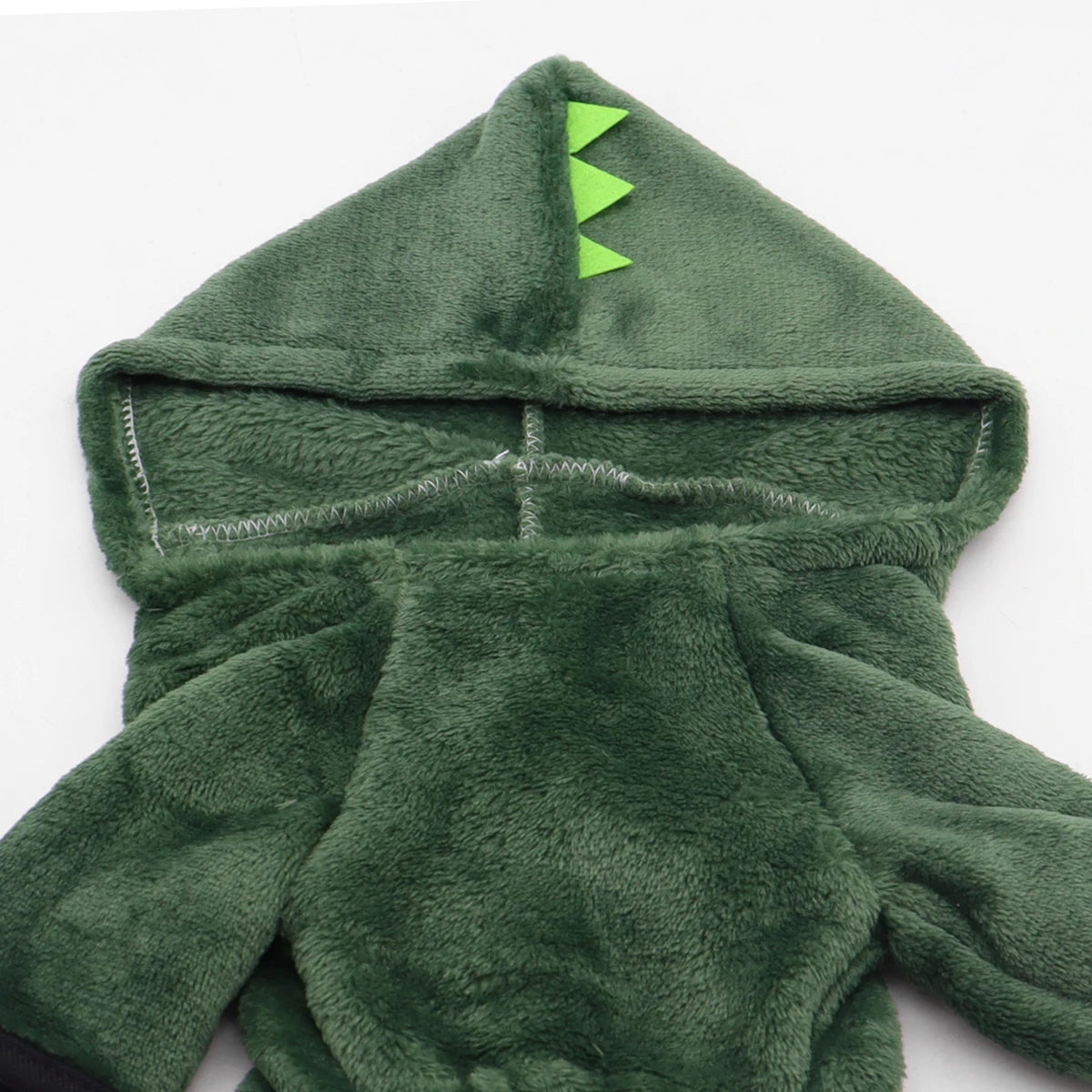 Ropa de Halloween para perros y gatos, disfraz divertido de dinosaurio para perros pequeños, abrigo cálido de invierno para gatos, sudaderas con capucha de lana