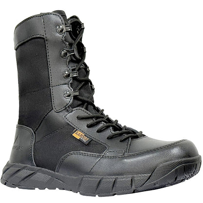 LAHORS, botas tácticas ligeras originales para hombre con cremallera, entrenamiento de combate, cordones, impermeables, zapatos transpirables para senderismo al aire libre