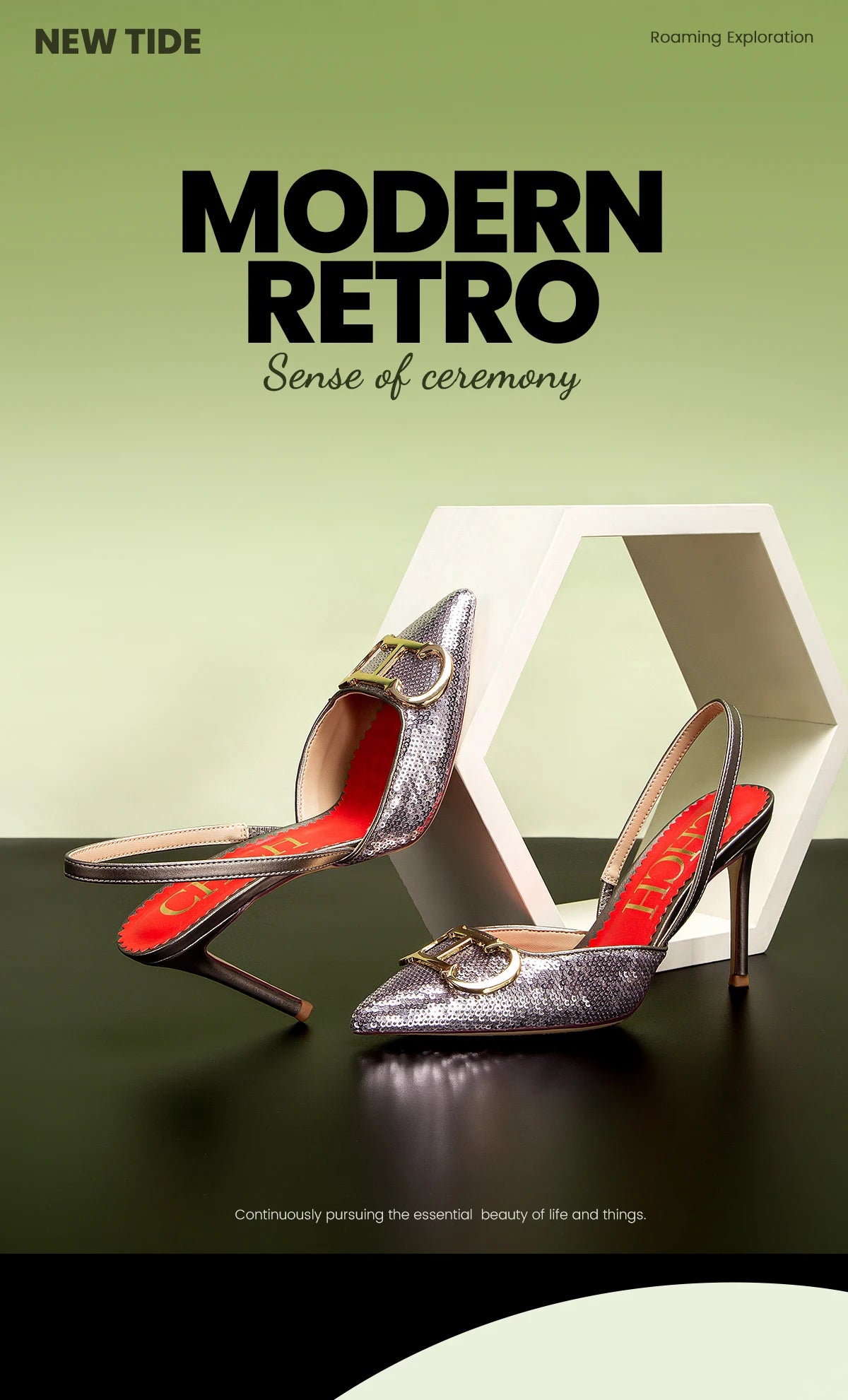 CHCH Tacones altos para mujer 2025 Punta afilada Destiny Punta cerrada Tacones de tiras Zapatos de vestir de fiesta nupcial de boda sexy 9 cm