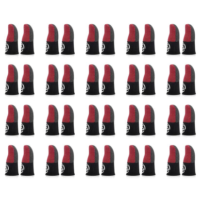 1-20 pares de guantes para el pulgar transpirables con funda para el dedo para móvil, a prueba de sudor, antideslizantes, controlador de pantalla táctil, cubierta para el dedo para juego PUBG