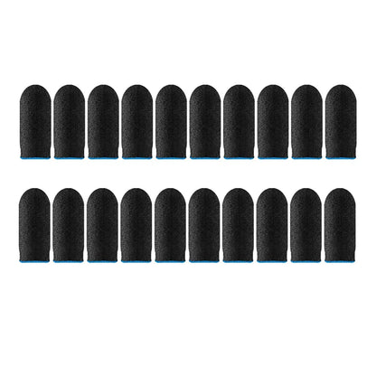 40 Uds juego móvil guantes para la yema del dedo a prueba de sudor antideslizante pantalla táctil funda para el dedo transpirable cubierta para la yema del dedo del juego para jugadores