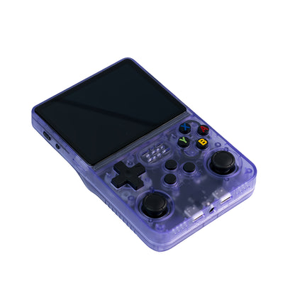 R36S Retro Game Controller Handheld - Portable Gaming Console with 3.5" IPS Screen, 64GB Internal Storage, USB-C Charging, Linux OS - Compatible with 20+ Emulators for NES,, GBA, PSP, PS1, N64, Game Boy - Ideal Gift for Gamer