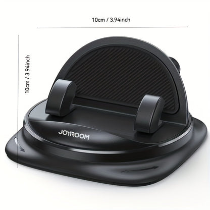 JOYROOM Car Phone Holder Mount - Rotatable Adjustable Dashboard/Dashboard///-Free, Non-Slip & ABS, Waterproof & Heat-Resistant, Spring-Loaded Grip, One-Touch Operation for iPhone/Samsung/Smartphones
